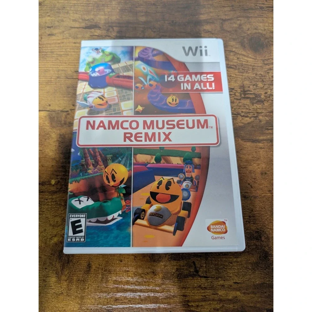 Namco Museum Remix‎ Nintendo Wii Complete CIB Pac Man